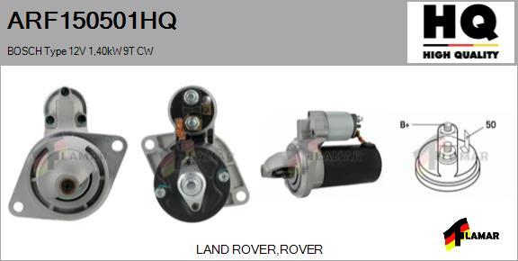 FLAMAR ARF150501HQ - Стартер autospares.lv