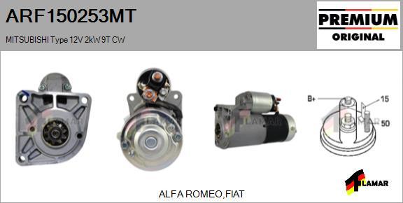 FLAMAR ARF150253MT - Стартер autospares.lv