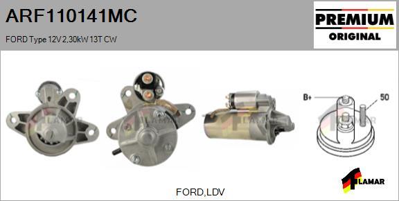 FLAMAR ARF110141MC - Стартер autospares.lv