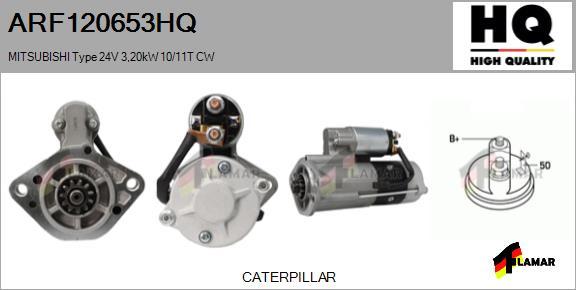 FLAMAR ARF120653HQ - Стартер autospares.lv