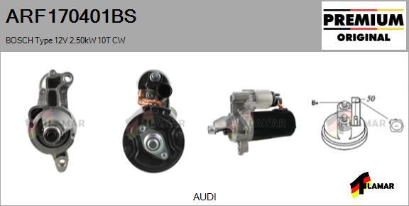 FLAMAR ARF170401BS - Стартер autospares.lv