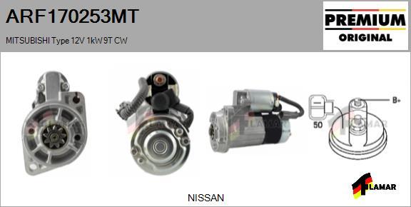 FLAMAR ARF170253MT - Стартер autospares.lv