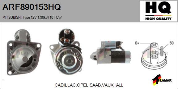 FLAMAR ARF890153HQ - Стартер autospares.lv