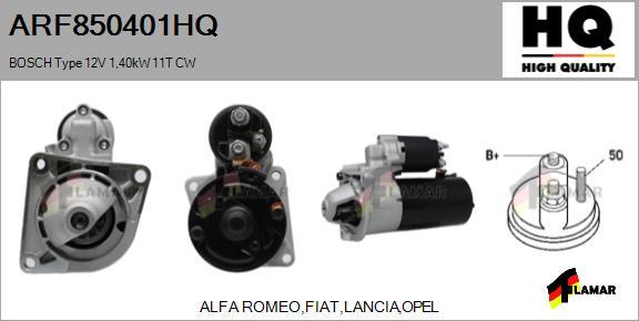 FLAMAR ARF850401HQ - Стартер autospares.lv