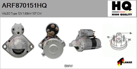 FLAMAR ARF870151HQ - Стартер autospares.lv