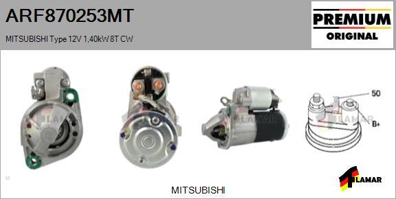 FLAMAR ARF870253MT - Стартер autospares.lv