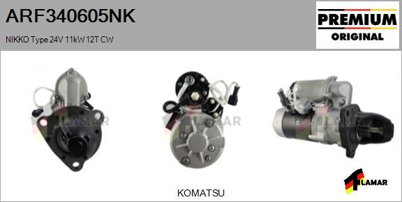 FLAMAR ARF340605NK - Стартер autospares.lv