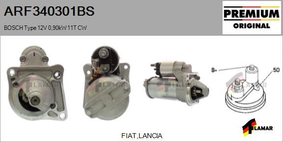 FLAMAR ARF340301BS - Стартер autospares.lv