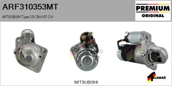 FLAMAR ARF310353MT - Стартер autospares.lv