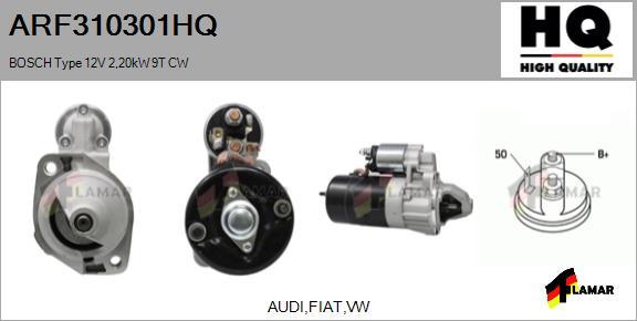 FLAMAR ARF310301HQ - Стартер autospares.lv