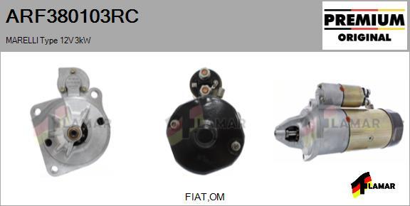 FLAMAR ARF380103RC
 - Стартер autospares.lv