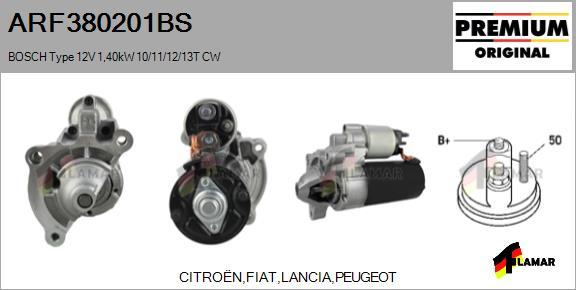 FLAMAR ARF380201BS - Стартер autospares.lv