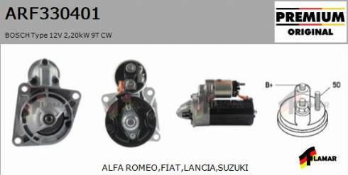 FLAMAR ARF330401
 - Стартер autospares.lv