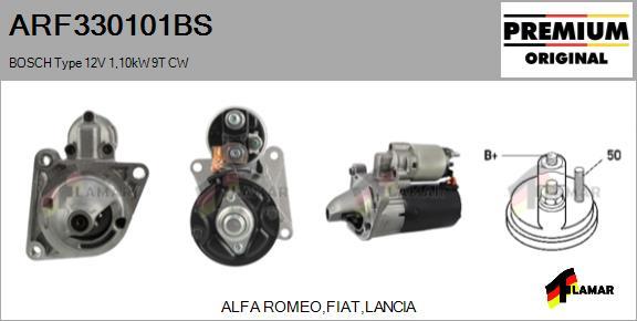 FLAMAR ARF330101BS - Стартер autospares.lv