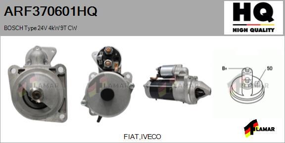 FLAMAR ARF370601HQ - Стартер autospares.lv