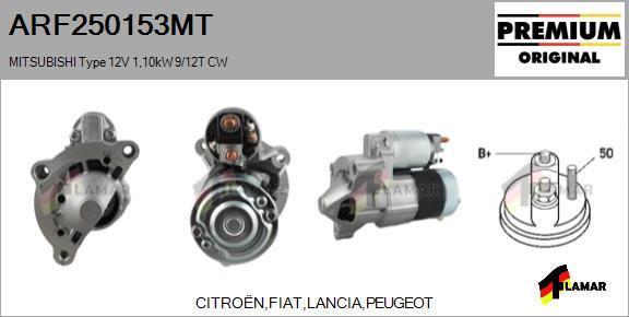 FLAMAR ARF250153MT - Стартер autospares.lv