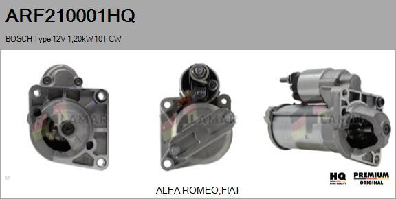 FLAMAR ARF210001HQ - Стартер autospares.lv