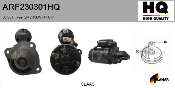 FLAMAR ARF230301HQ - Стартер autospares.lv