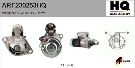 FLAMAR ARF230253HQ - Стартер autospares.lv