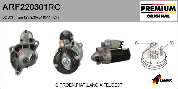 FLAMAR ARF220301RC - Стартер autospares.lv