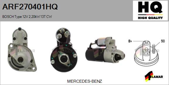 FLAMAR ARF270401HQ - Стартер autospares.lv