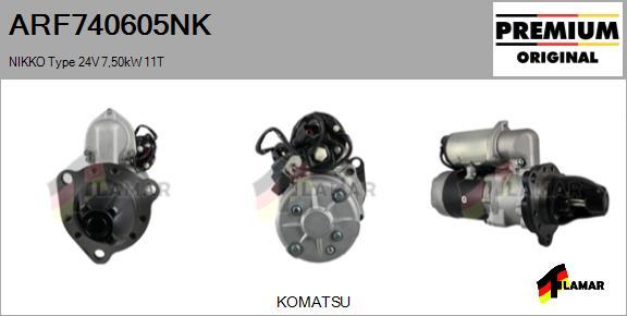 FLAMAR ARF740605NK - Стартер autospares.lv