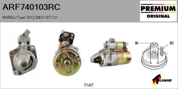 FLAMAR ARF740103RC - Стартер autospares.lv