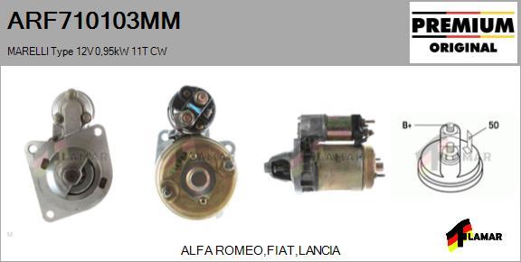 FLAMAR ARF710103MM - Стартер autospares.lv