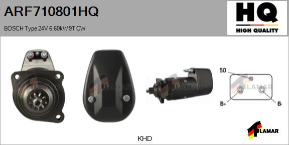 FLAMAR ARF710801HQ - Стартер autospares.lv