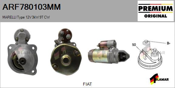 FLAMAR ARF780103MM - Стартер autospares.lv