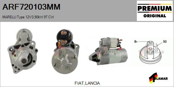 FLAMAR ARF720103MM - Стартер autospares.lv