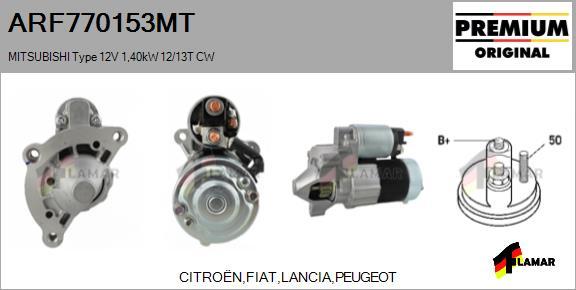 FLAMAR ARF770153MT - Стартер autospares.lv