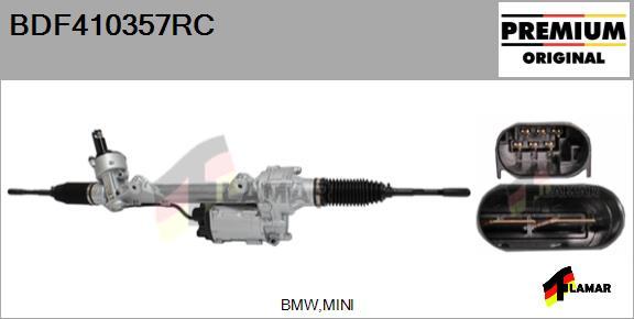 FLAMAR BDF410357RC - Рулевой механизм, рейка autospares.lv