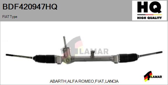 FLAMAR BDF420947HQ - Рулевой механизм, рейка autospares.lv