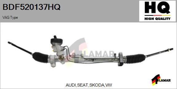 FLAMAR BDF520137HQ - Рулевой механизм, рейка autospares.lv