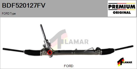 FLAMAR BDF520127FV - Рулевой механизм, рейка autospares.lv