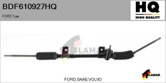 FLAMAR BDF610927HQ - Рулевой механизм, рейка autospares.lv