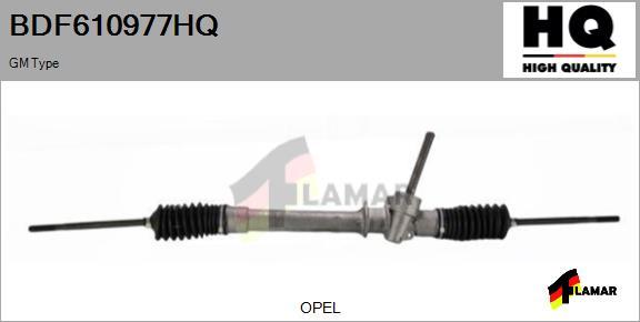 FLAMAR BDF610977HQ - Рулевой механизм, рейка autospares.lv