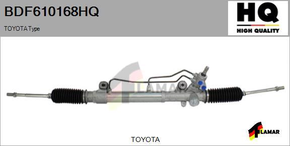 FLAMAR BDF610168HQ - Рулевой механизм, рейка autospares.lv