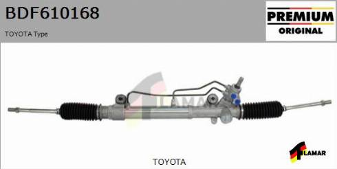 FLAMAR BDF610168
 - Рулевой механизм, рейка autospares.lv