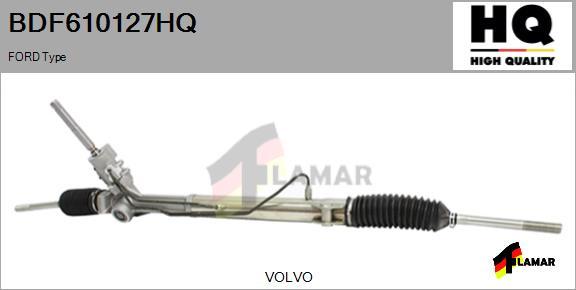 FLAMAR BDF610127HQ - Рулевой механизм, рейка autospares.lv