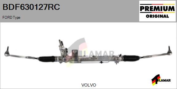 FLAMAR BDF630127RC - Рулевой механизм, рейка autospares.lv