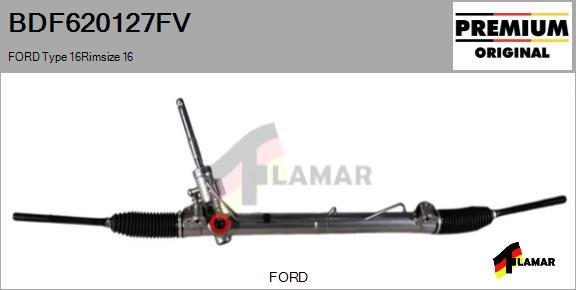 FLAMAR BDF620127FV - Рулевой механизм, рейка autospares.lv