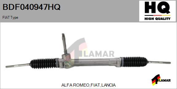 FLAMAR BDF040947HQ - Рулевой механизм, рейка autospares.lv