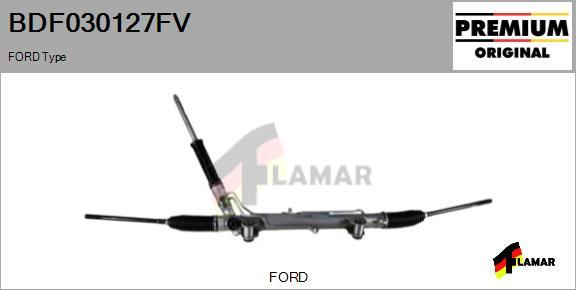 FLAMAR BDF030127FV - Рулевой механизм, рейка autospares.lv