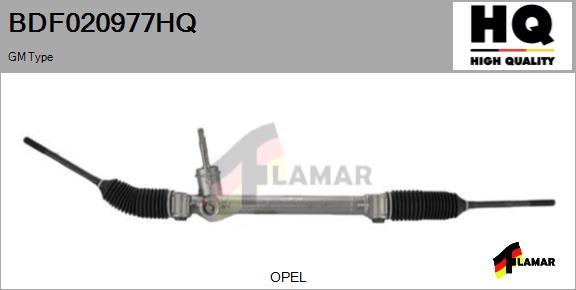 FLAMAR BDF020977HQ - Рулевой механизм, рейка autospares.lv