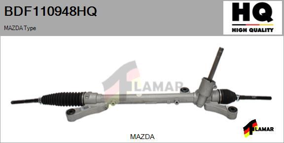 FLAMAR BDF110948HQ - Рулевой механизм, рейка autospares.lv