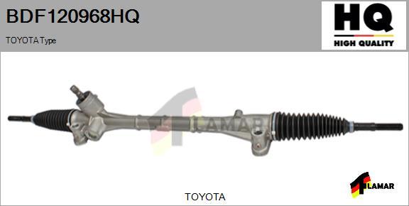 FLAMAR BDF120968HQ - Рулевой механизм, рейка autospares.lv