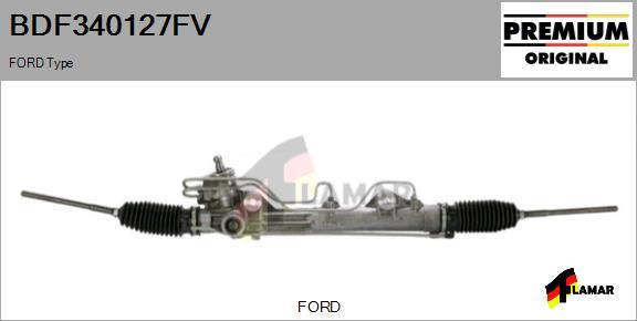FLAMAR BDF340127FV - Рулевой механизм, рейка autospares.lv