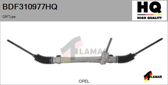 FLAMAR BDF310977HQ - Рулевой механизм, рейка autospares.lv